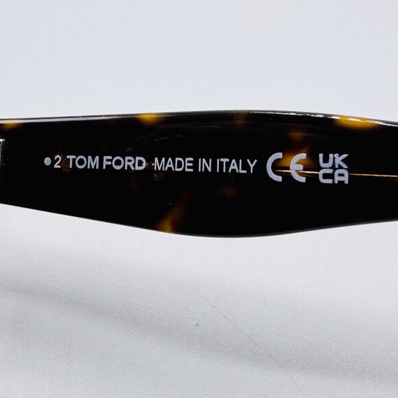 Tom Ford Sunglasses Fiore TF1195 52B Havana Frame Gradient Brown Lens 63-6-140 main image 12